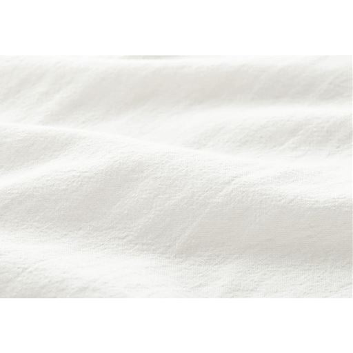 ふわっと柔らかな肌ざわりのワッシャー素材