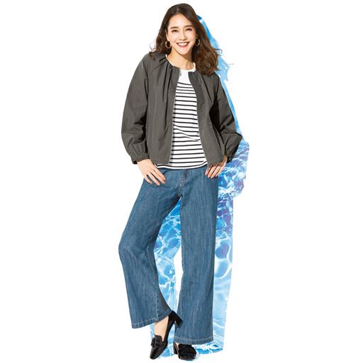 A(オフホワイト×ブラック) コーディネート例