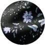 ブラック系(花柄) 生地拡大