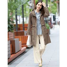 ライナー付きフーディコート