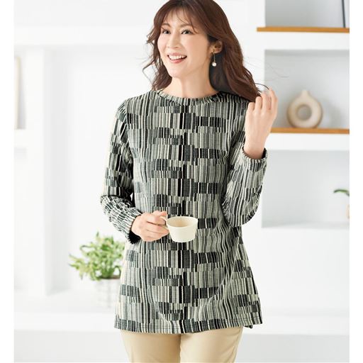 日本製ジャカードチュニック