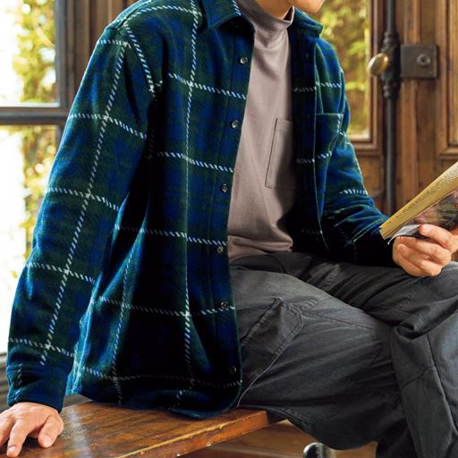 グリーン系 コーディネート例