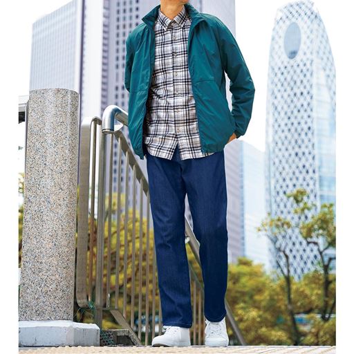 インディゴブルー コーディネート例