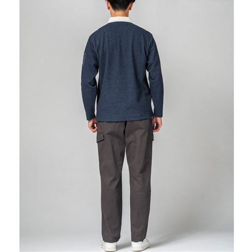 すらっと体型Bさん(身長186cm) Lサイズ/股下76cm着用