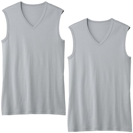 ライトグレー(同色2枚組)