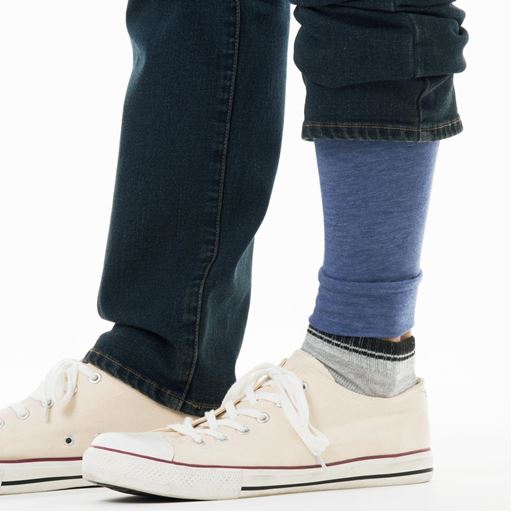 アッシュブルー コーディネート例