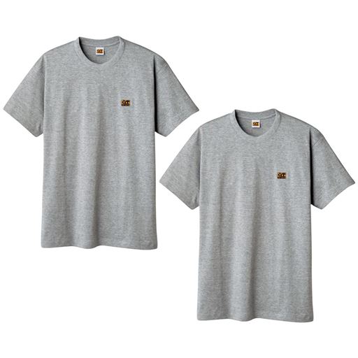 グレーモク<br>同色2枚組