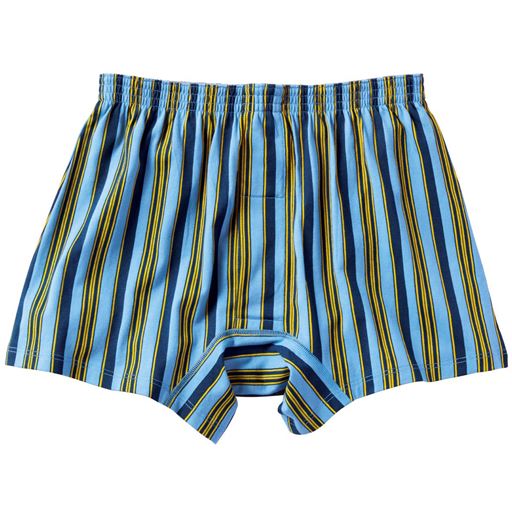 C(色・柄違い3枚組)ブルー系(ストライプ柄)色・柄違い3枚組