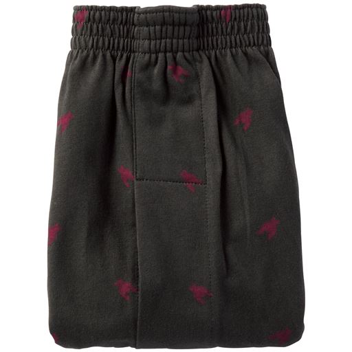 C(色・柄違い3枚組)チャコール系(総柄)