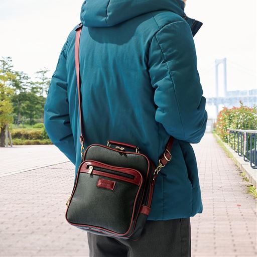 グリーンB(ショルダーバッグ) コーディネート例