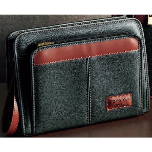 グリーンA(セカンドバッグ)