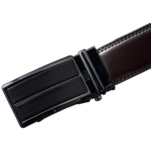 ブラウンB(革張りバックル)