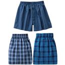 先染めトランクス（柄違い３枚組）