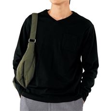 コットンVネックT(長袖)(スマートヒート&reg;ぬく綿&reg;)