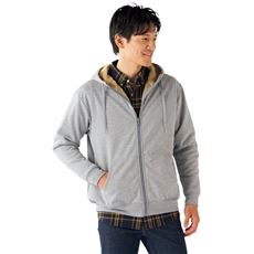 裏シャギースウェットパーカ