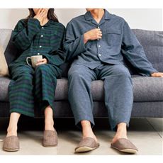 ネルシャツパジャマ(男女兼用)