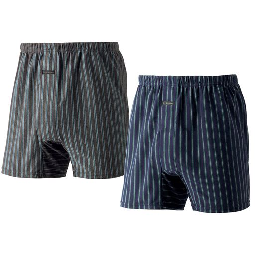 尿ジミ対策ニットトランクス 男の安心/尿ジミ・ニオイ軽減素材