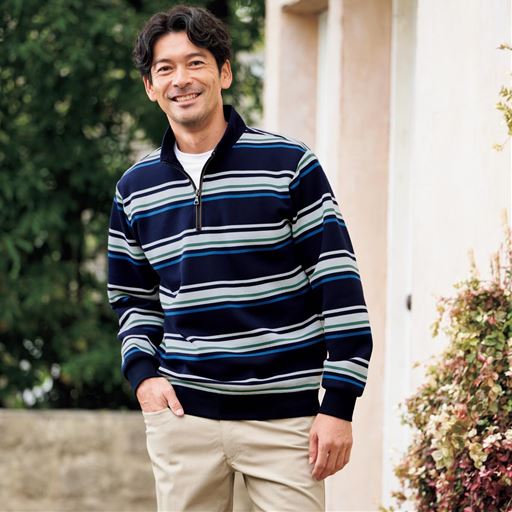 ネイビー コーディネート例