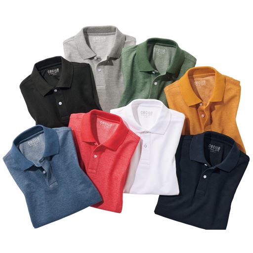 (左から時計まわりに)ブラック、ミディアムグレー、ディープグリーン、キャメル系、ダークネイビー、ホワイト、レッド系、シャドーブルー