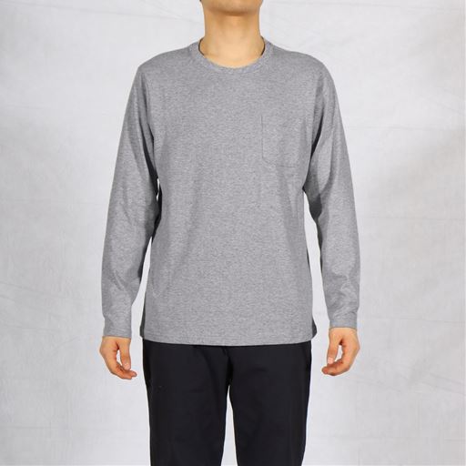 フロント<br>ミディアムグレー着用