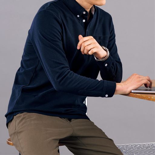 ネイビー  コーディネート例