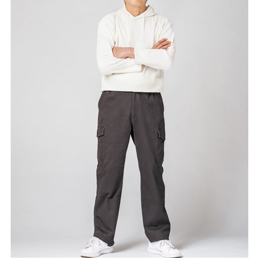 ふつう体型Aさん(身長177cm) Lサイズ/股下76cm着用