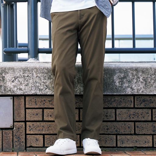 カーキ系  コーディネート例