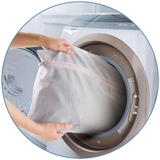 丸洗いできるからいつも清潔