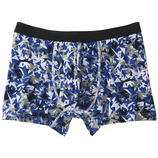 A(色・柄違い3枚組)<br>ブルー系(迷彩調柄)