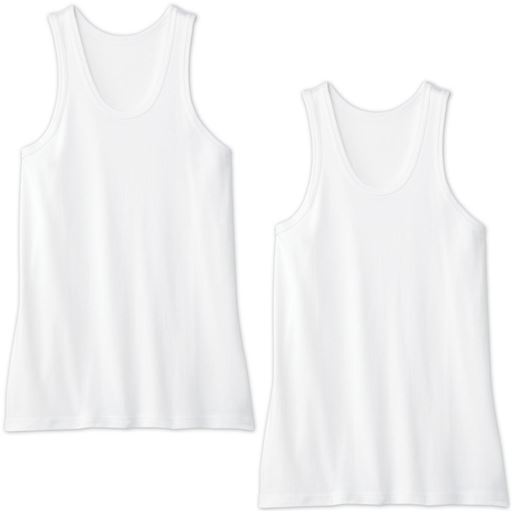 ホワイト(同色2枚組)