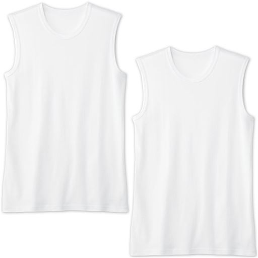 ホワイト(同色2枚組)