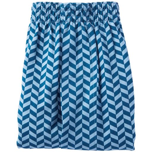 B(色・柄違い3枚組)ブルー系(ヘリンボーン柄)