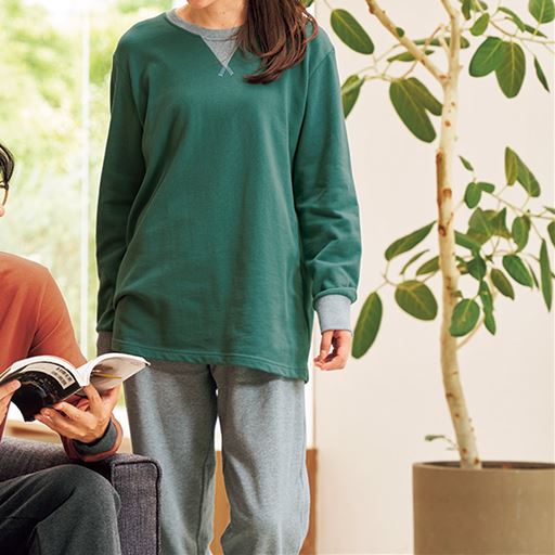 ダークグリーンコーディネート例