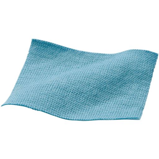 ヨジレにくい生地 右撚りと左撚りの糸を組み合わせて編みたてた糸は、洗濯の後も生地がよじれにくく、着心地をキープ。