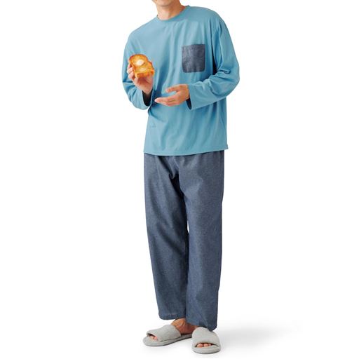 スモークブルー コーディネート例