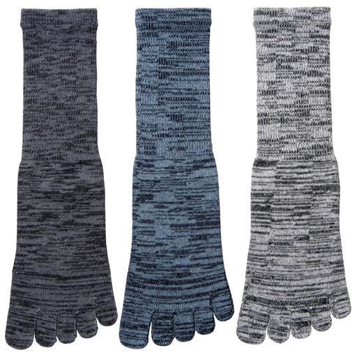 B(杢カラー)(色違い3足組)