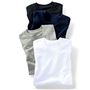 インナーや部屋着に、何かと便利な綿100%シンプルTシャツ