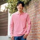 綿１００％ポロシャツ（長袖）