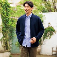 ジャカードブルゾン