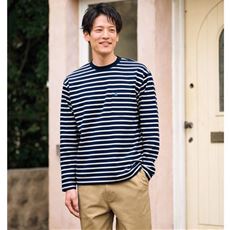 無地&ボーダーロンT(POLO BCS)