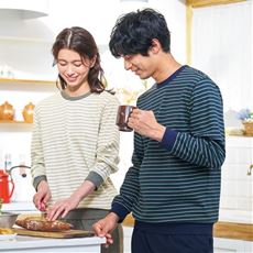 綿100%Tタイプパジャマ(男女兼用)