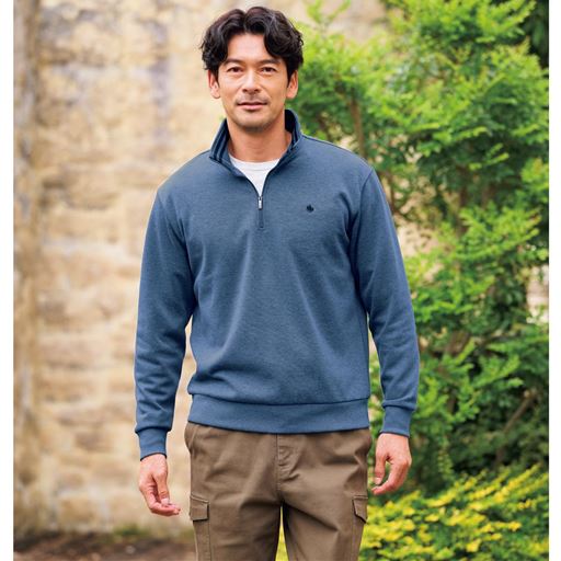 ハーフジップトレーナー(POLO BCS)