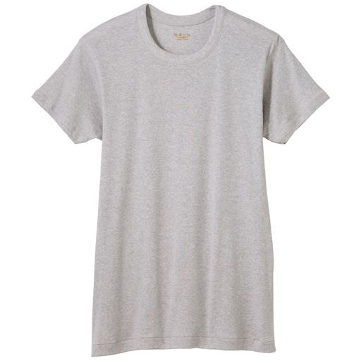 快適工房 半袖丸首シャツ