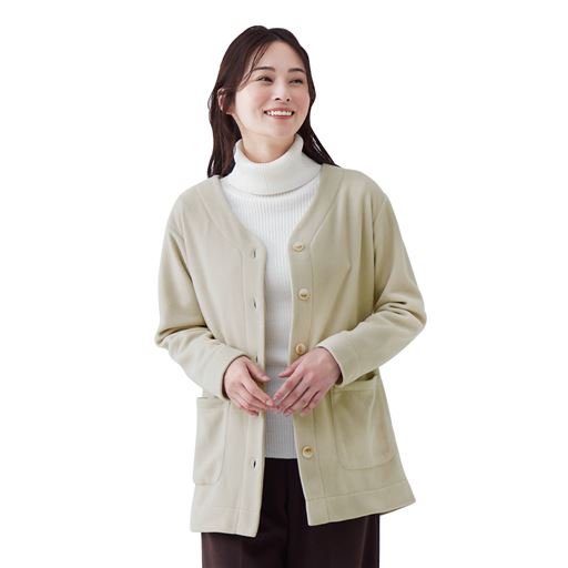 お尻が隠れるロング丈(サンドグレー)