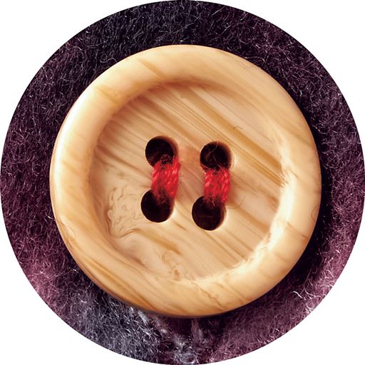 かわいいボタン仕様。