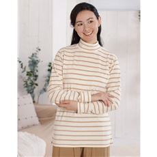 ストレッチフリースハイネックプルオーバー