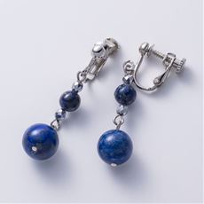 ラピスイヤリング