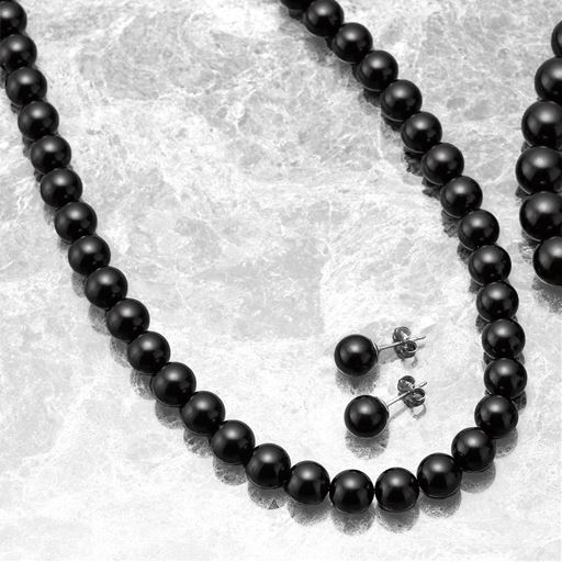 B (ピアスセット)ネックレス+ピアス