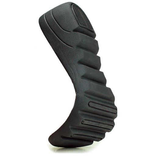 足の負担を軽減!<br>(3)足の動きそのままに、しなる超軽量のアウトソール <br>※イメージ