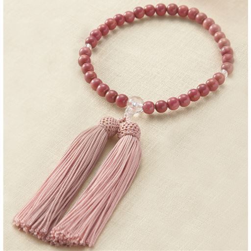 さくら念珠/桜天然木(主玉) 日本製